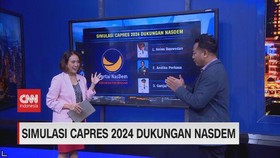 VIDEO: Simulasi Capres 2024 Dukungan Nasdem