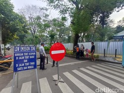 Uji Coba Zona Rendah Emisi, Dishub Tutup 2 Jalan Sekitar Tebet Eco Park