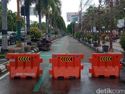 Pemotor Diviralkan Curi Barrier di Jaksel, Polisi Ungkap Faktanya
