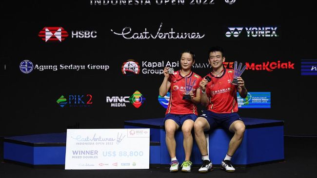 Berapa lama uang hadiah cair dan diterima pemenang Indonesia Open 2022?