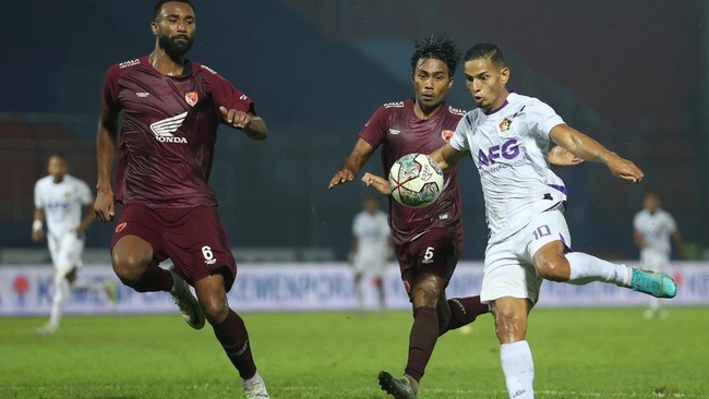 PSM Makassar meraih kemenangan 3-1 atas wakil Singapura, Tampines Rovers dalam laga lanjutan Grup H Piala AFC 2022.