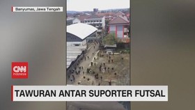 VIDEO: Tawuran Antar Suporter Futsal