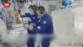 VIDEO: Astronaut China Siapkan Sistem Pasokan Air di Luar Angkasa