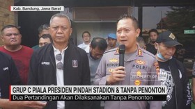 VIDEO: Grup C Piala Presiden Pindah Stadion & Tanpa Penonton