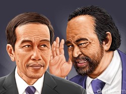 Perdamaian Jokowi - Surya Paloh
