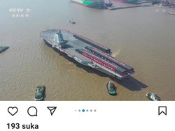 Kapal Induk Terbaru China Disebut Bisa Saingi AS, Ini Alasannya