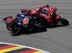 Francesco Bagnaia Juara MotoGP Belanda, Quartararo Gagal Finis