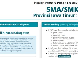 Link Pendaftaran dan Jadwal Lengkap PPDB SMA-SMK Jatim 2022
