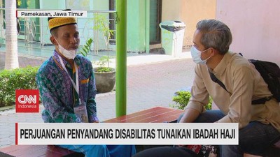 img-title VIDEO: Perjuangan Penyandang Disabilitas Tunaikan Ibadah Haji