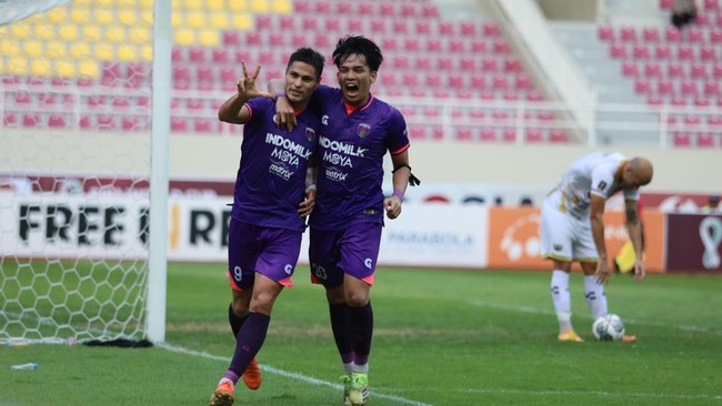 Sebuah gol kilat mewarnai kemenangan Persita Tangerang atas Persik Kediri dalam laga pekan pertama Liga 1 2022/2023.