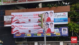 Merasa Dicatut, Projo Akan Turunkan Spanduk Puan-Gibran di Solo