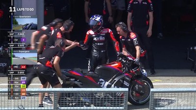 VIDEO: Nasib Sial Vinales Gagal Finis di MotoGP Jerman