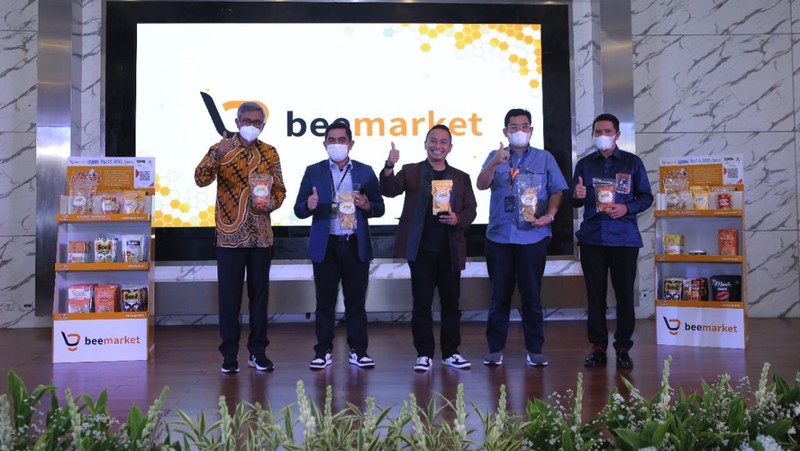 BRI bekerja sama dengan Beemarket.id yang merupakan platform market digital place bagi UMKM