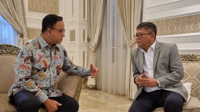 Politikus NasDem Bestari Barus mengaku dalam sarapan bersama Anies dibahas soal kandidat capres 2024 hasil Rakernas Nasdem.