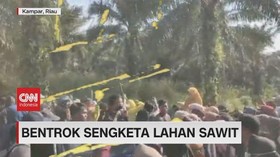 VIDEO: Bentrok Sengketa Lahan Sawit