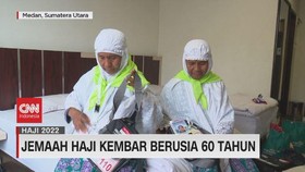 VIDEO: Jemaah Haji Kembar Berusia 60 tahun