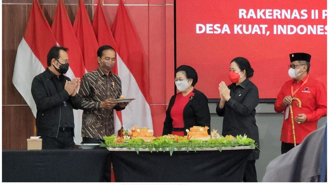 Sekretaris Jenderal PDIP Hasto Kristiyanto mengungkit momentum Joko Widodo pada 2014 saat diusung partainya maju di Pemilihan Presiden (Pilpres).