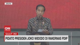 VIDEO: Pidato Presiden Jokowi di Rakernas PDIP