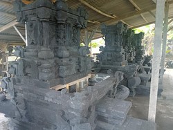 Cerita Perajin Sanggah di Desa Munggu, Borongan Pernah Rp 300 Juta