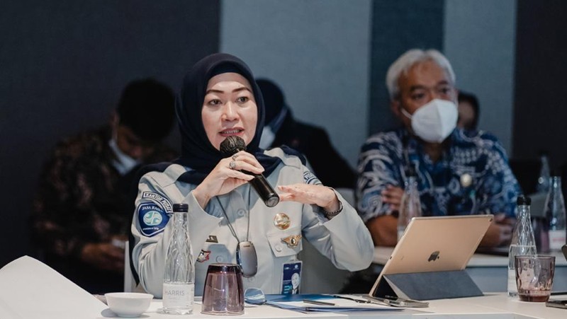 Kementerian Perhubungan menggelar Rapat Program Kebijakan Tahun Berjalan 2022 terkait kajian implementasi dan perluasan Red Zone Marking