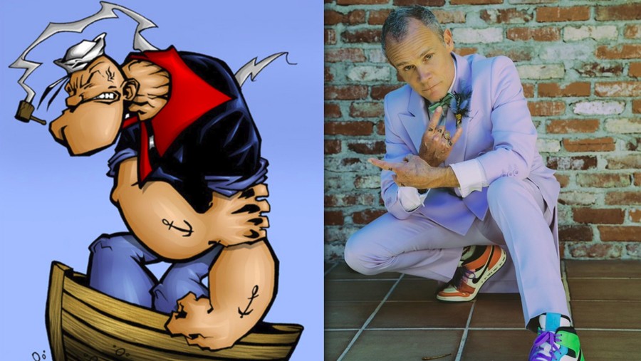 Flea ingin perankan karakter Popeye
