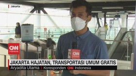 VIDEO: Jakarta Hajatan, Transportasi Umum Gratis