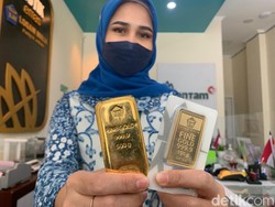 Harga Emas Mulai Manjat, Ini Rinciannya dari 1 Gram hingga 1 Kg