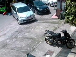 Detik-detik Jukir di Medan Baru Terlindas Trans Metro Deli