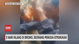VIDEO: 3 Hari Hilang di Bromo, Seorang Pemuda Ditemukan