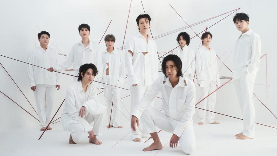 Super Junior Penampilan rambut gondrong Choi Siwon Super Junior