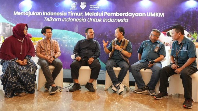Sebagai upaya dukungan ke pelaku ekonomi lokal, Telkom gelar Mini EXPO UMKM Makassar binaan Telkom.