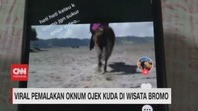 VIDEO: Viral Pemalakan Oknum Ojek Kuda di Wisata Bromo