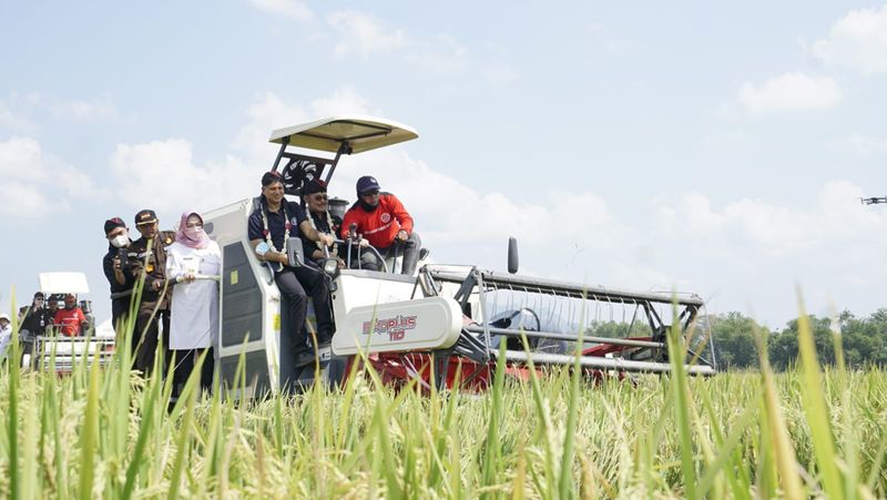 Perwakilan Food and Agriculture Organization (FAO) untuk Indonesia, Rajendra Aryal mengapresiasi kebijakan dan program kerja