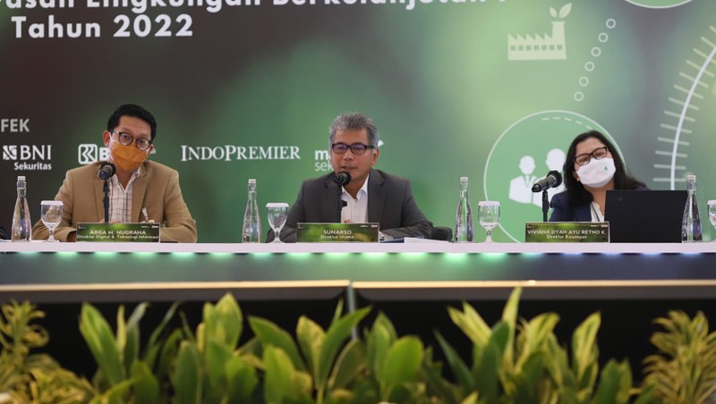 PT Bank Rakyat Indonesia Tbk (BBRI) atau BRI menerbitkan Obligasi Berwawasan Lingkungan Berkelanjutan (Green Bond)