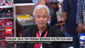 VIDEO : Ganjar Tak Merasa Pernah Bermain Politik Dua Kaki