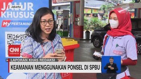 VIDEO: Menyoroti Keamanan Menggunakan Ponsel di SPBU