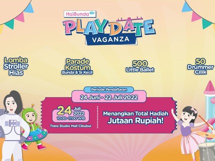 Yuk Ikutan Playdate Vaganza, Seru-seruan Bareng Si Kecil & Menangkan Hadiahnya