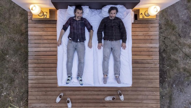 FOTO: Tidur di Hotel Swiss Tanpa Atap dan Dinding Rp5 Juta per Malam