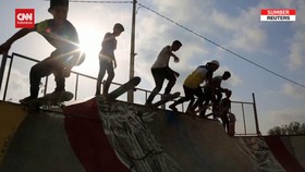 VIDEO: Remaja Palestina Memupuk Mimpi Jadi Atlet Skateboard