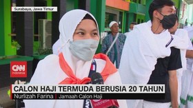 VIDEO: Calon Haji Termuda Berusia 20 Tahun