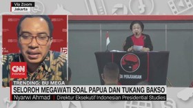 VIDEO: Seloroh Megawati Soal Papua Dan Tukang Bakso