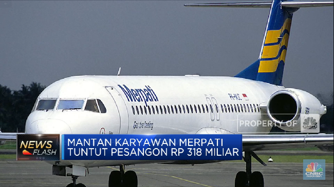 Merpati Airlines Bangkrut, Karyawan Dapat Pesangon Rp 54 M