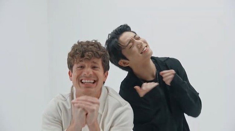 Jungkook BTS dan Charlie Puth Jungkook BTS dan Charlie Puth