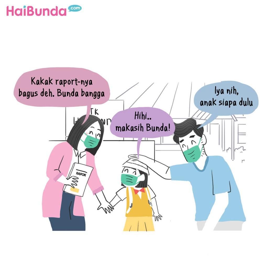 Komik Senang Riang, Liburan Telah Datang…