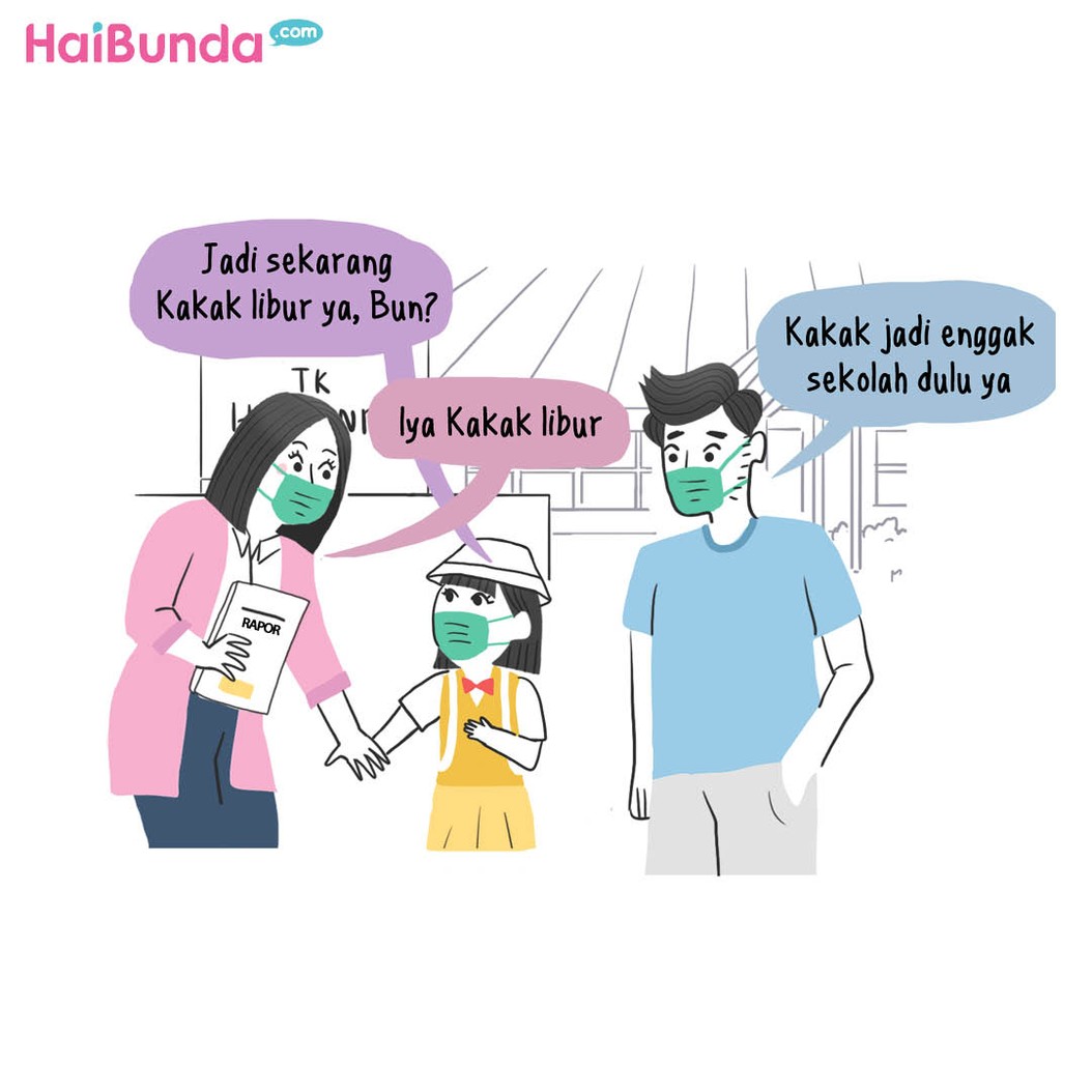 Komik Senang Riang, Liburan Telah Datang…