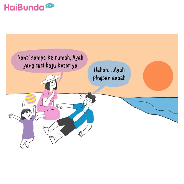 Komik Senang Riang, Liburan Telah Datang…