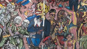 Penampakan Mural Seniman RI Dikecam Jerman karena Sarat Anti-Yahudi