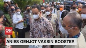VIDEO: Anies Genjot Vaksin Booster