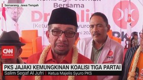 VIDEO: PKS Jajaki Kemungkinanan Koalisi Tiga Partai