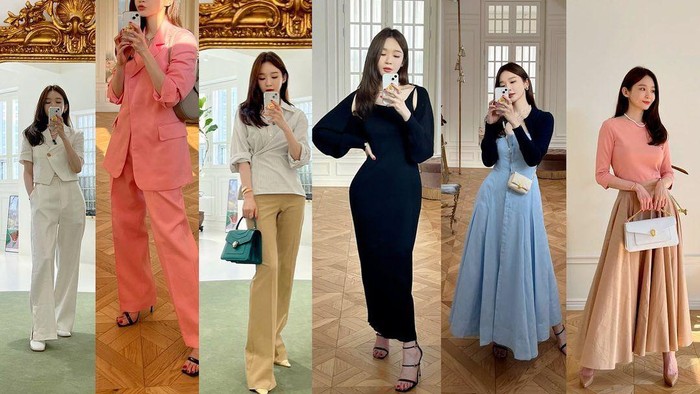 Anggun dan Cantik, Simak Rekomendasi Outfit untuk Menghadiri Acara Pernikahan ala Kang Min Kyung